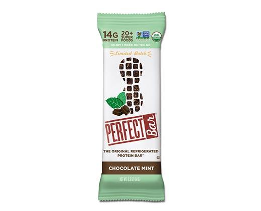 Perfect Bar 
 Pumpkin Pie or Chocolate Mint Protein Bar