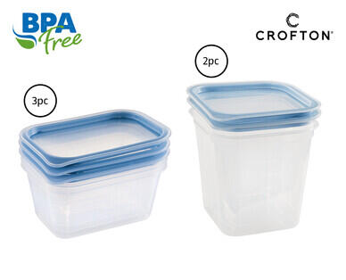 Food Containers with Coloured Lids