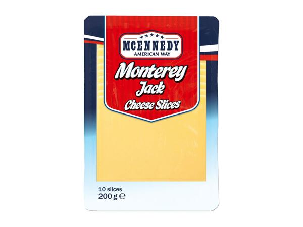 Monterey Jack cheese slices