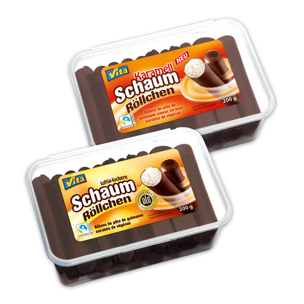 Schaum Röllchen