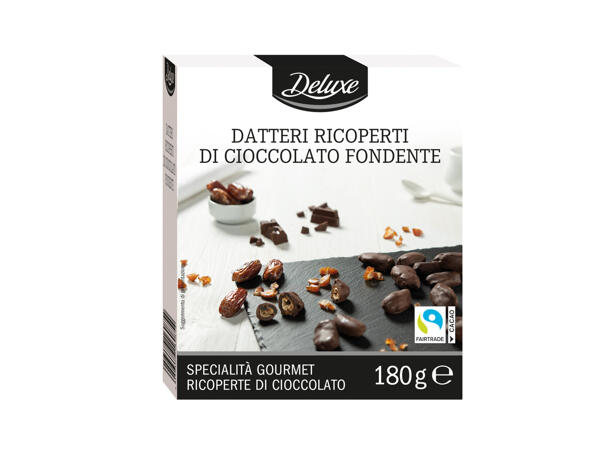 Coated Dates in Dark Chocolate
