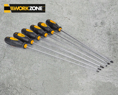 WORKZONE Schraubendreher-Set, 6-teilig