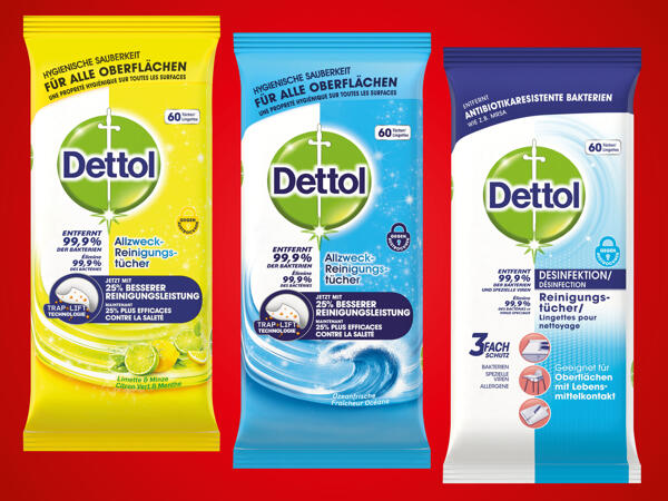 Dettol Desinfektionstücher
