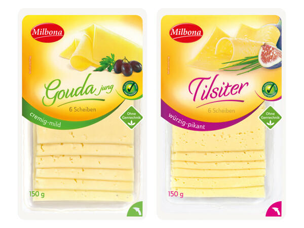 MILBONA Käse in Scheiben