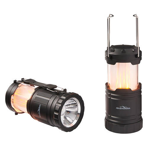 Indoor/Outdoor Pop-Up LED Lantern Set, Flame Light