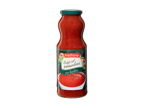 Sauce tomate au basilic