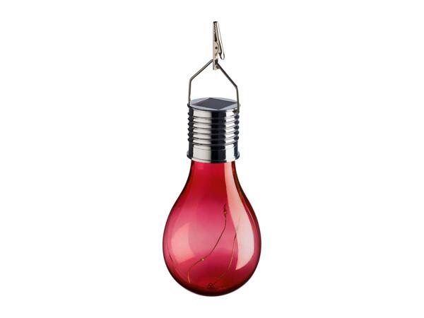 Livarno Home Decorative Solar Light - Red