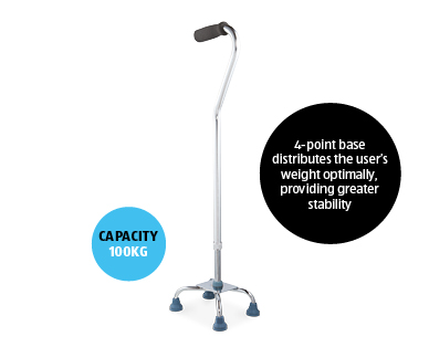 Adjustable Quad Walking Stick