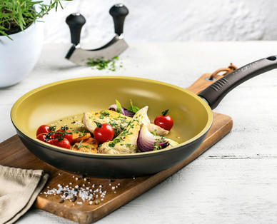 SCHUHBECKS Profi-Brat- und Schmorpfanne, Ø 28 cm