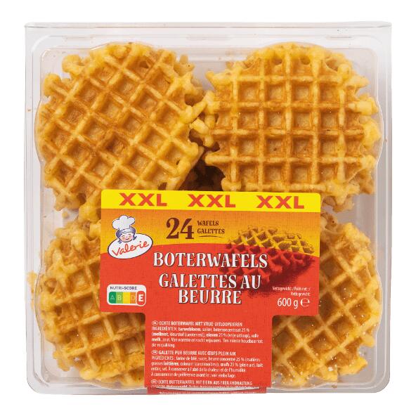 VALERIE(R) 				Butterwaffeln nach Hausmacherart, 24 St.