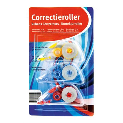 Rollers de correction, 3 pcs
