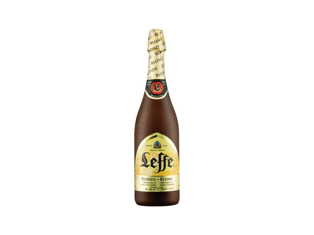 LEFFE Blonde Beer1