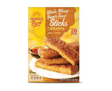 Breakfast Best Cinnamon Whole Wheat French Toast Sticks