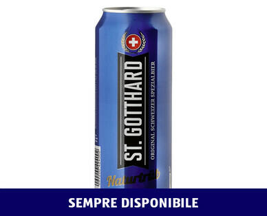 ST. GOTTHARD
BIRRA NATURALMENTE TORBIDA