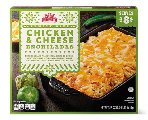 Casa Mamita Family Size Chicken and Cheese Enchiladas