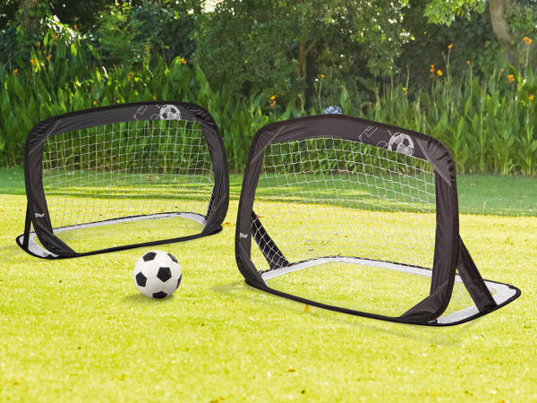 CRIVIT(R) Pop-up Fußballtor-Set, 2 Stück