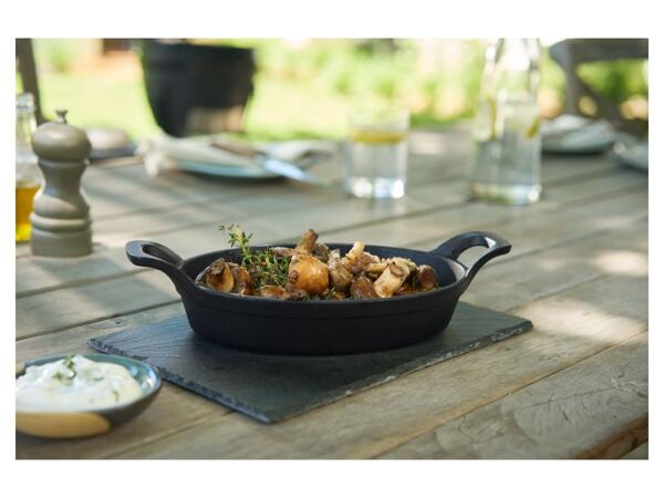 Barbecue Pan or Plate with Serving Platter