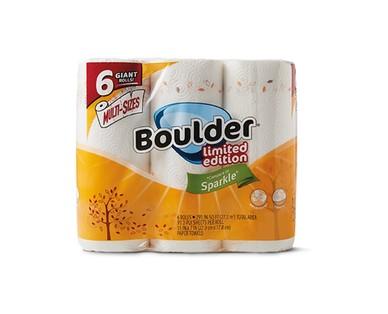 Boulder 6-Roll Fall Print Towel