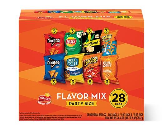 Frito Lay Flavor Mix Variety Pack 28-Count - Aldi - US - Specials archive