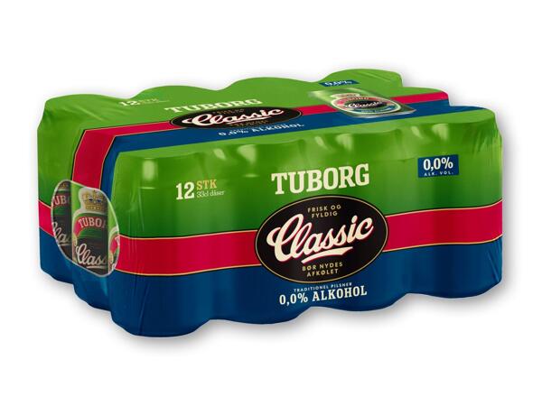 CARLSBERG Tuborg Classic, Classic 0,0 % eller Pilsner