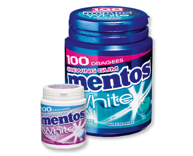 Chewing-gum White MENTOS(R)