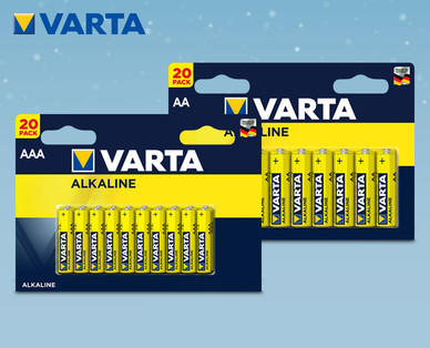 VARTA Batterien-Multipack