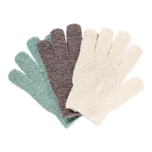 LACURA(R) 				Éponge de douche, 3 pcs