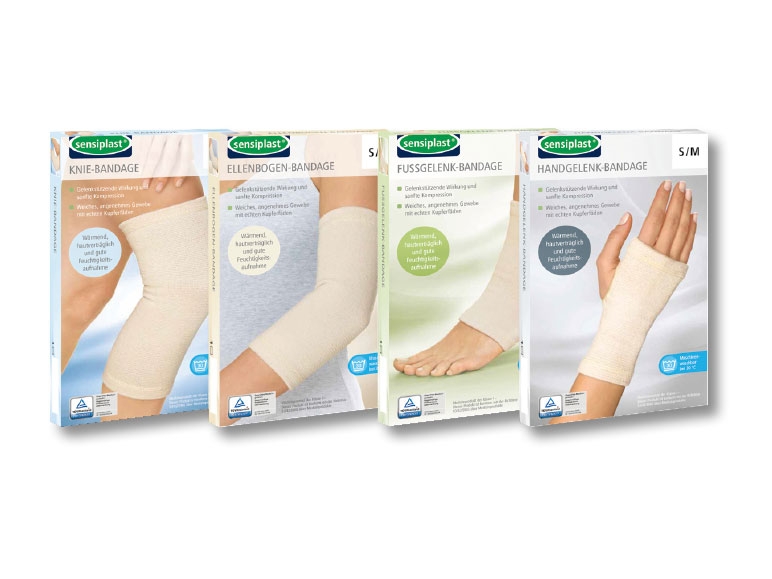 Bandage avec fils de cuivre