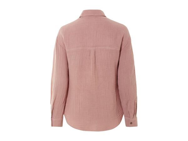 Esmara Ladies' Muslin Long Sleeve Shirt - Pink