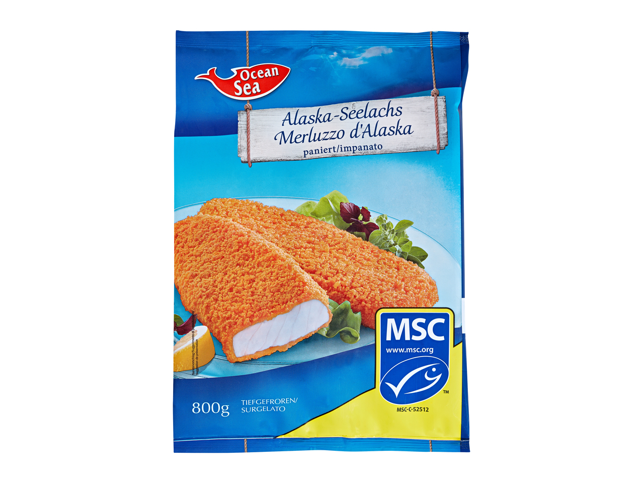 Filets de colin d'Alaska MSC