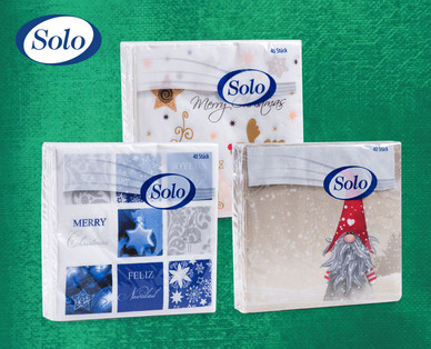 SOLO Servietten Weihnachten