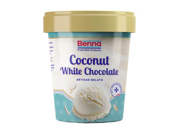 Coconut & White Chocolate Ice Cream Tub
