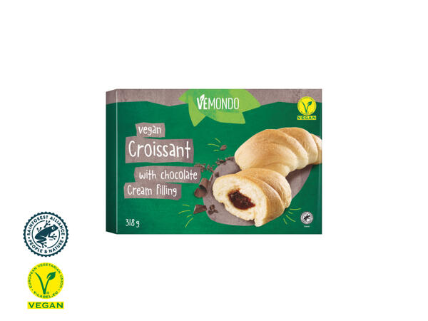 Veganska chokladcroissanter