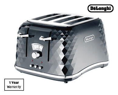 De'Longhi Brillante 4-Slice Toaster