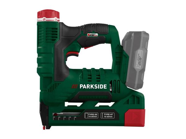 Parkside 20V Cordless Nail Gun/Tacker - Bare Unit