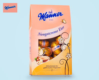 MANNER Nougatcreme Eier