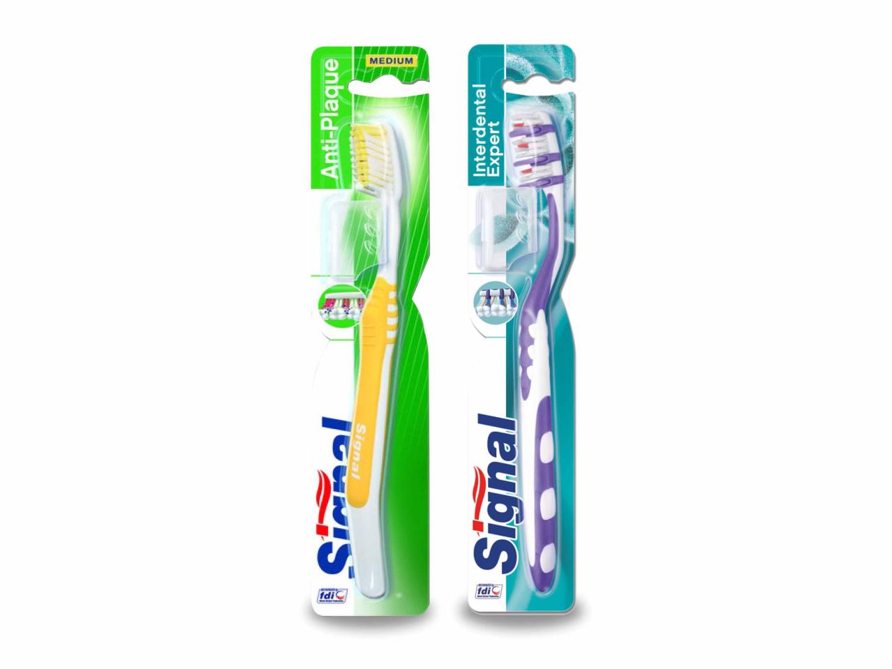 Brosse à dents Signal, trio