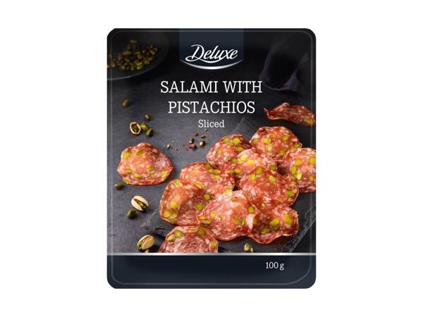 Salami with Pistachios