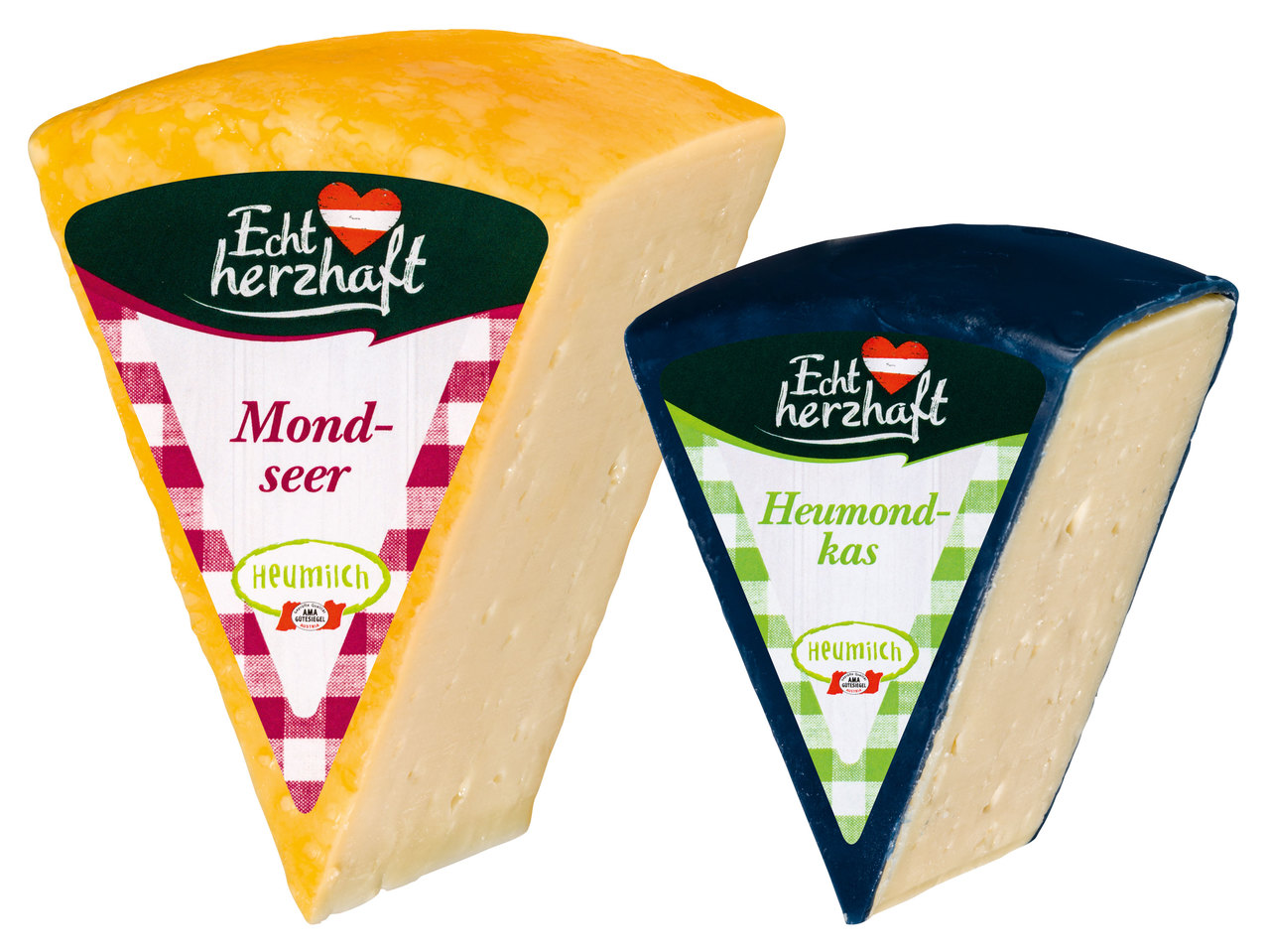 ECHT HERZHAFT Heumilch-Käsespezialität