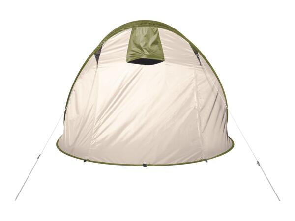 Crivit Beige & Green 2-Person Pop-Up Tent