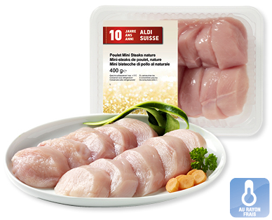 Mini-steaks de poulet