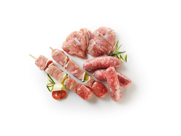 Mixed Pork and Chicken Grill