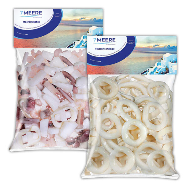 Tintenfischringe / Meeresfrüchte