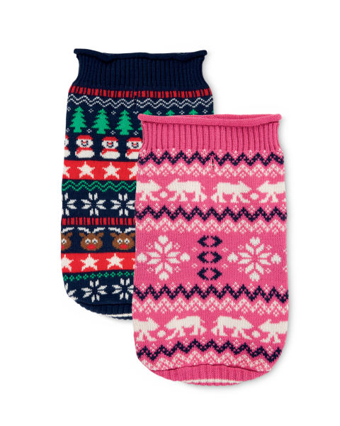 Christmas Fairisle Pet Jumper