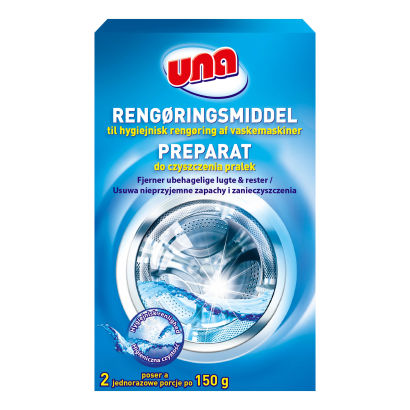 Rengøringsmiddel til vaskemaskiner