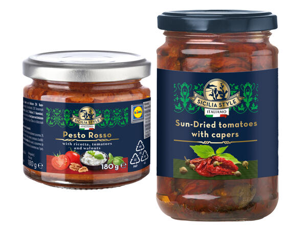 Sonnengetrocknete Tomaten/Pesto Rosso