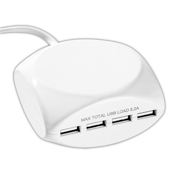 USB-Ladeadapter 4-fach
