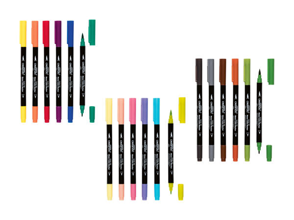 Feutres aquarelle, lot de 6
