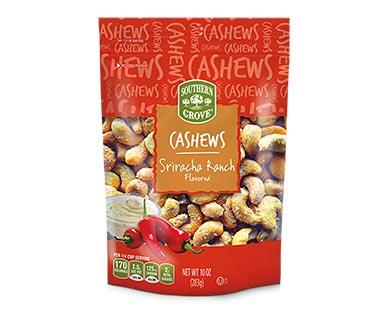 Southern Grove Sriracha Ranch or Dill Pickle Cashews - Aldi — USA ...