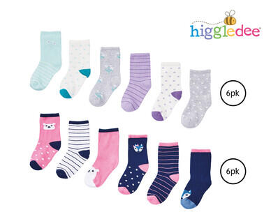 Infant Socks 6pk